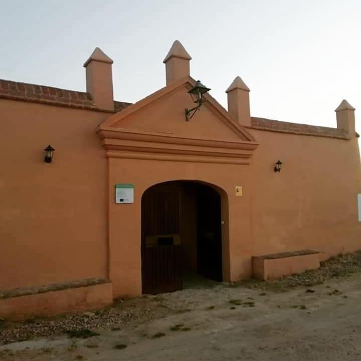 Albergue Turistico La Almazara Виляфранка де лос Барос Екстериор снимка